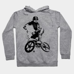 Cross up BMX jump Hoodie